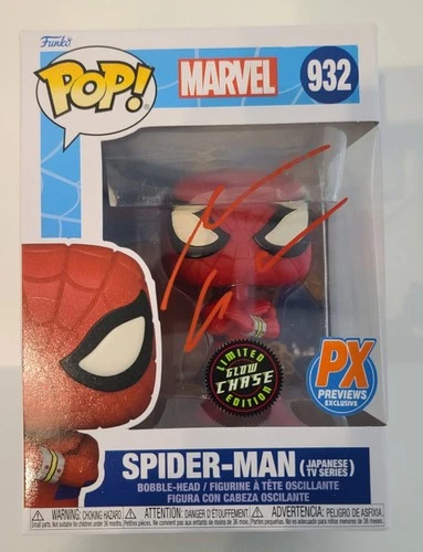 Andrew Garfield Signed Marvel Spider-Man Funko 932 CHASE Beckett Witness MINT!!!