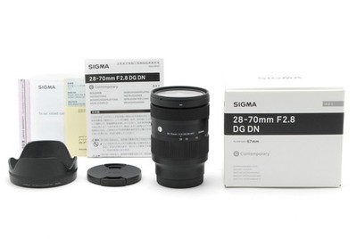 [Almost Unused] Sigma 28-70mm f/2.8 DG DN Contemporary Lens Sony E Mount JAPAN
