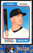 Garrett Cooper 2023 Topps Heritage #216 Miami Marlins Baseball