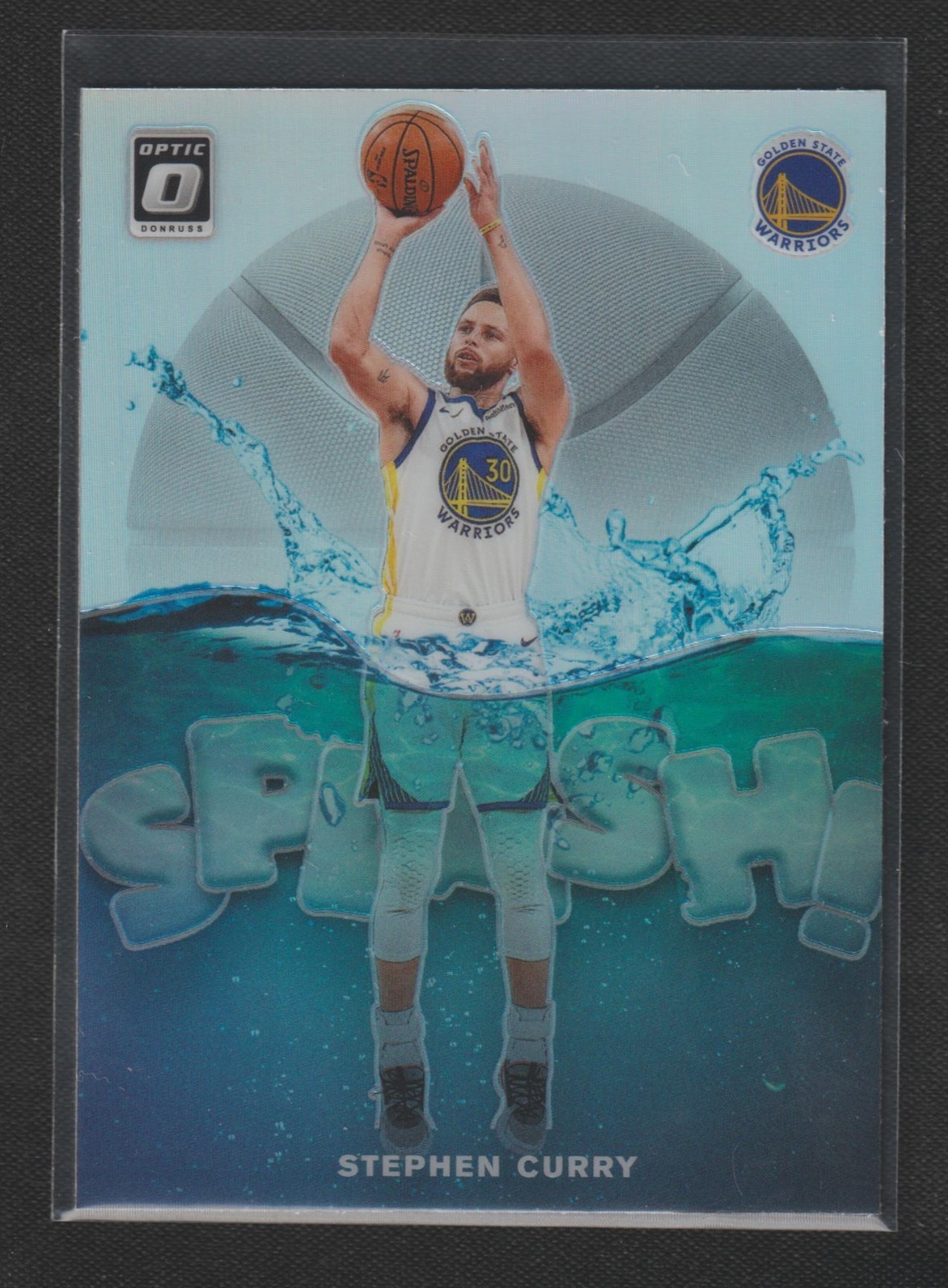 2019-20 DONRUSS OPTIC #4 STEPHEN CURRY SPLASH! "SILVER PRIZM" (WARRIORS) 051625