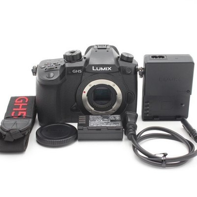 Panasonic Lumix GH5 Mirrorless Camera Body Black, 6908 Shots