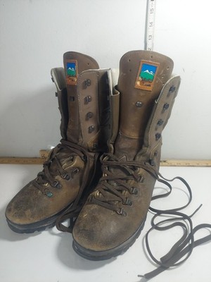 Cabela's Meindl 12'' Hunting Boots Gore-Tex Brown Leather Thinsulate Size10 T25