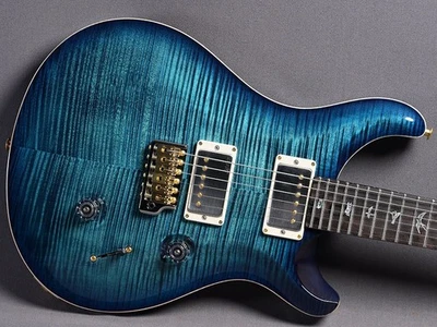 PRS Paul Reed Smith Custom 24 Wood Library Y2 SA Back ZI/FB Cobalt Blue - Bild 1 von 4
