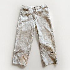 Hammerschmid jeans women's size 40 pants traditional men's pants in jeans style White