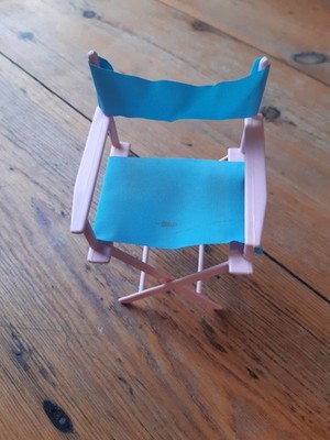 Vintage Barbie Sindy Ersatzteile Zubehör Stil Klapp Regie Stuhl