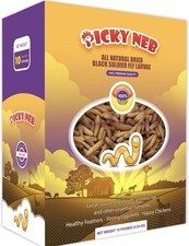 Black Soldier Fly Larvae for Chickens 100 Non-GMO 10Lb Chicken Treats  Molting