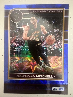 2024-25 Panini Nba Hoops Donovan Mitchell #211 Premium Blue Prizm /59 Cavaliers