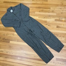 US Military Coveralls Flyers Mens 40 S Green CWU-27P Pilot Flight Suit Authentic