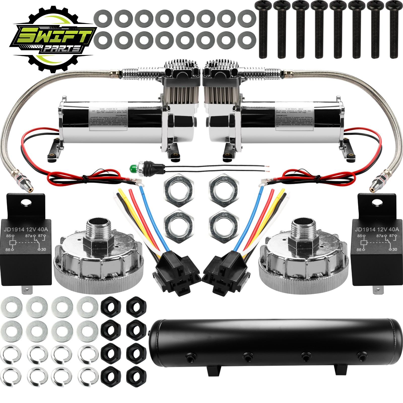 Ai-am-com580 For Bag Suspension 180 Psi Off Pressure Switch