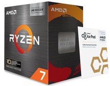 AMD Ryzen 7 5800X3D 8-core, 16-Thread Desktop Processor with XX, Ceramic Gray