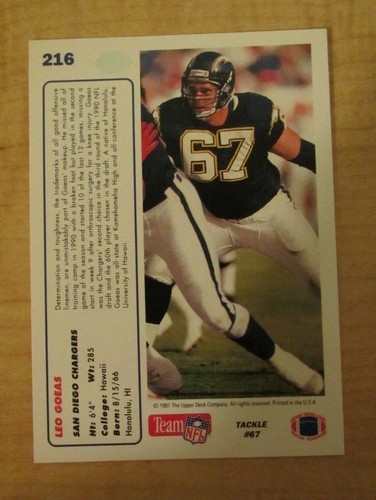 Upper Deck 1991 fútbol completo tu conjunto #1-250 ¡tú eliges! - Imagen 130 de 151