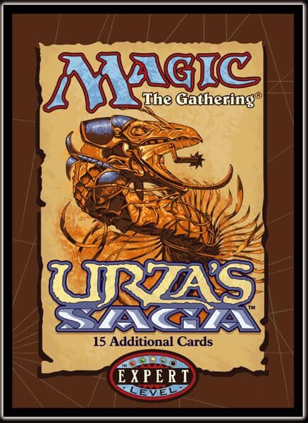 Magic The Gathering Players Card Sleeve RETRO CORE Urza's Saga