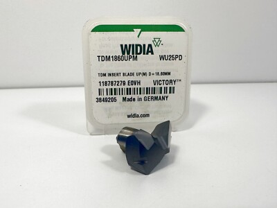 WIDIA TDM1860UPM New Carbide Insert 3849205 Grade WU25PD 1pc