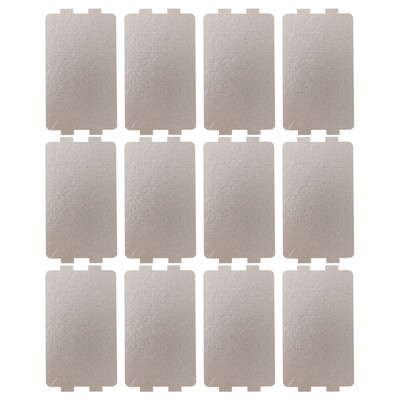  12 Pcs Insulated Mica Sheet Microwave Replacement Parts Supplies
