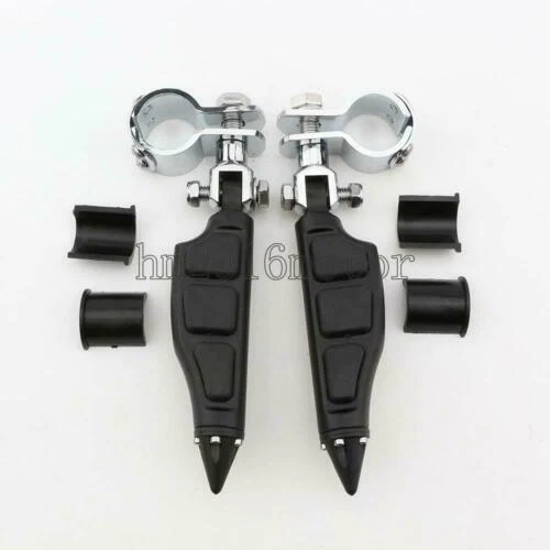 Abrazaderas de montaje de reposapiés de 1"1-1/4" para Harley-Davidson Ultra Limited FLHTK Foto 3 de 4