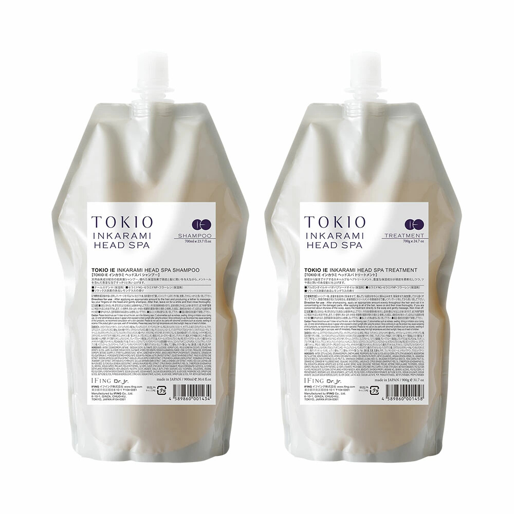 TOKIO IE INKARAMI Head Spa Shampoo & Treatment Refill Set