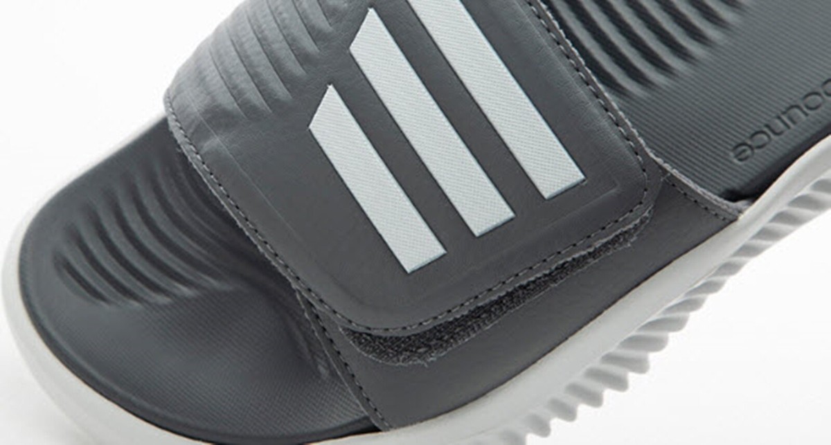 【ADIDAS】男女 GZ9503 ALPHABOUNCE SLIDE 2 GREY Adidas Men Alpha-bounce Slide 2.0 Slipper Dark-Gray Shoes