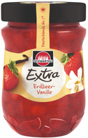 Schwartau Extra Erdbeer Vanille KonfitüRe - Erdbeere - 340 Gramm