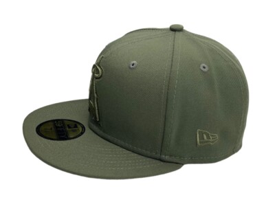 Los Angeles Angels Olive MLB New Era 59fifty fitted hat cap | eBay