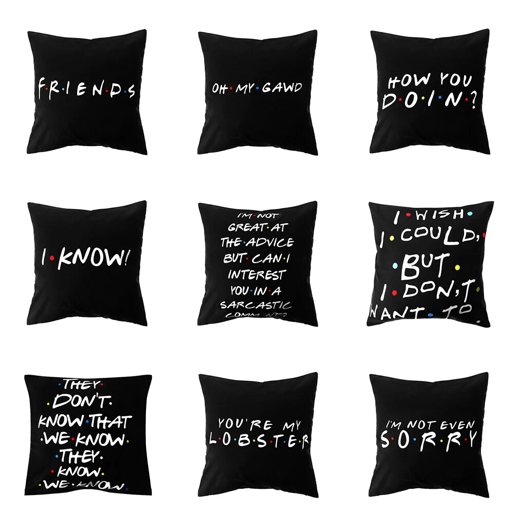 Friends tv show cushion sales