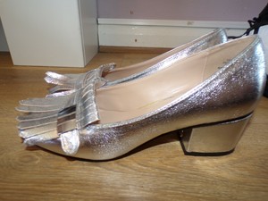 river island silver shoes
