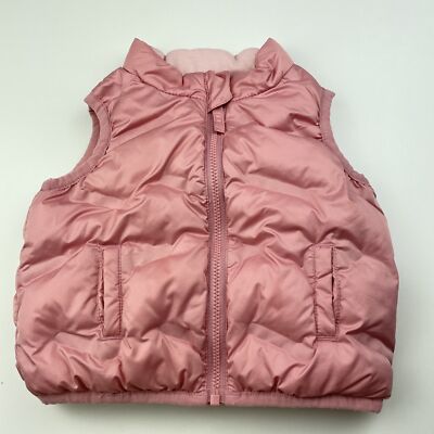 Girls size 00, Target, pink puffer vest sleeveless jacket, FUC