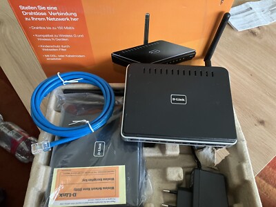 2 Stück D - Link Wireless N 150 Home Router  DIR 600,   Gebraucht
