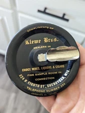 *RARE* Pre Prohibition Klewe Bros Saloon Sheboygan WI Wisconsin Advertising Tray