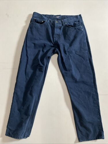 Carhartt WIP Work In Progress Newel Pant Blue Denim Jeans W34 L30