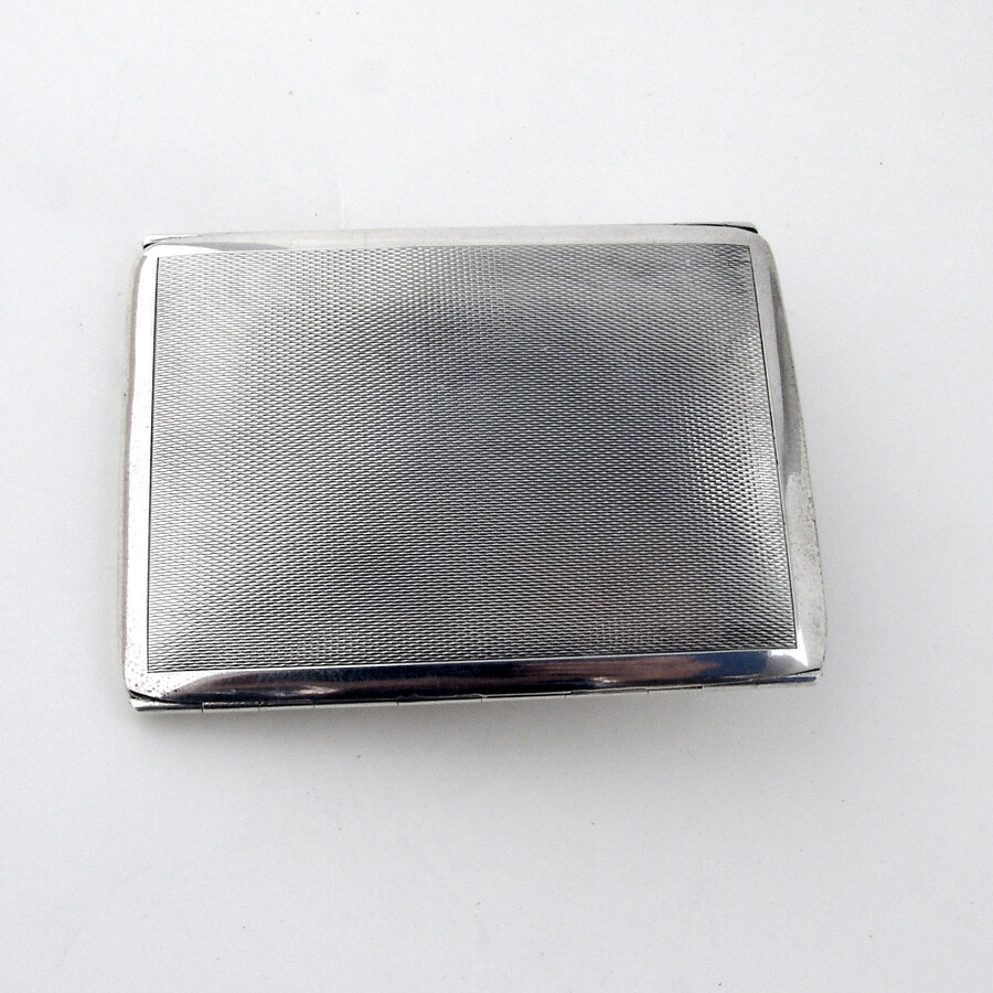 hidden cigarette case Latch Watson Sterling Silver Mono JND Hidden Cigarette Box - Etsy