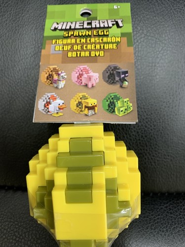 Minecraft Spawn Ei GELB & GRÜN Minifigur ~ KOSTENLOSER USA-VERSAND!