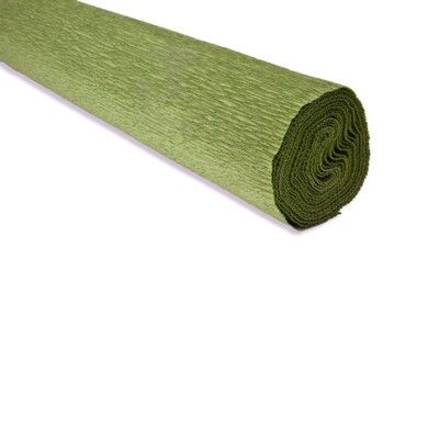 Krepppapier Rolle 180g (50 x 250cm) Salbeigrün (Farbton 562)