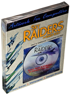 Sky Raiders: Screen Saver, Wallpaper, Image Puzzle [Sealed] For Mac and PC