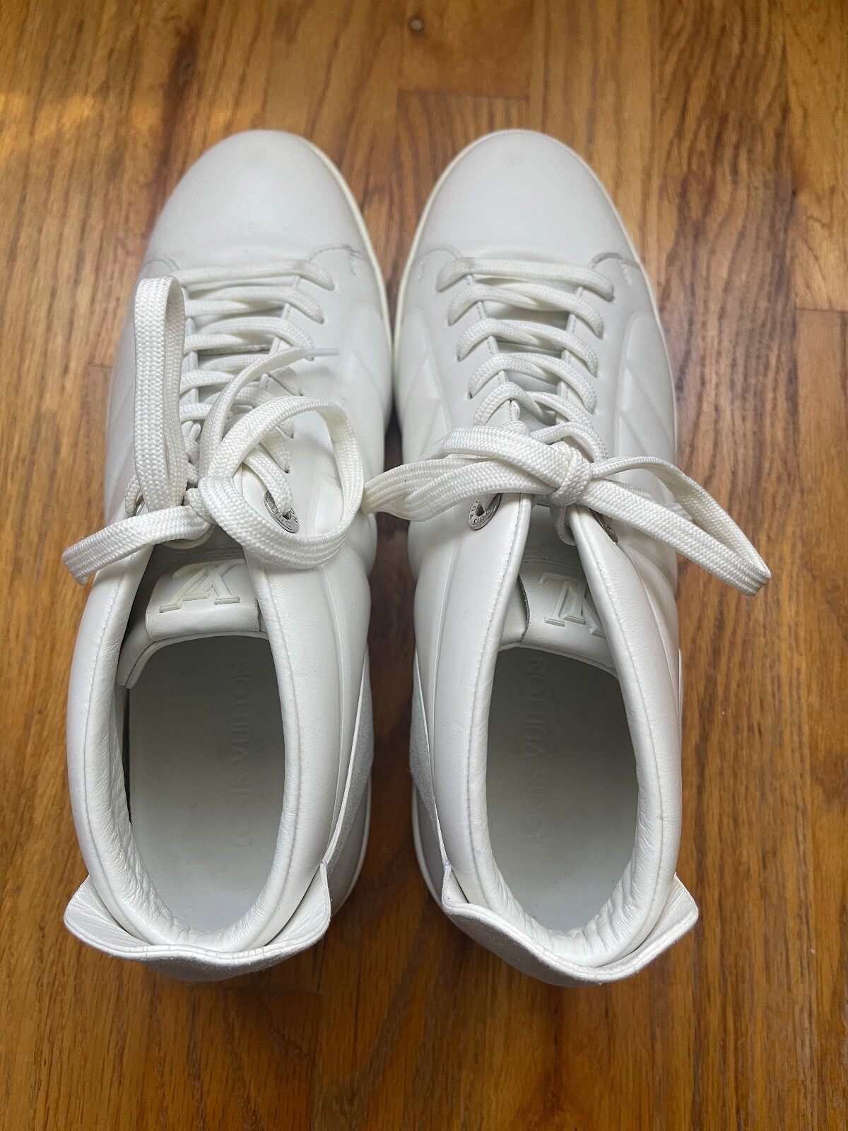 LOUIS VUITTON MS 0114 White 9 Men's shoes eBay