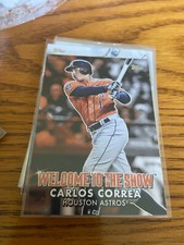 CARLOS CORREA 2022 TOPPS SERIES 1 WELCOME TO THE SHOW #WTTS-30 ASTROS