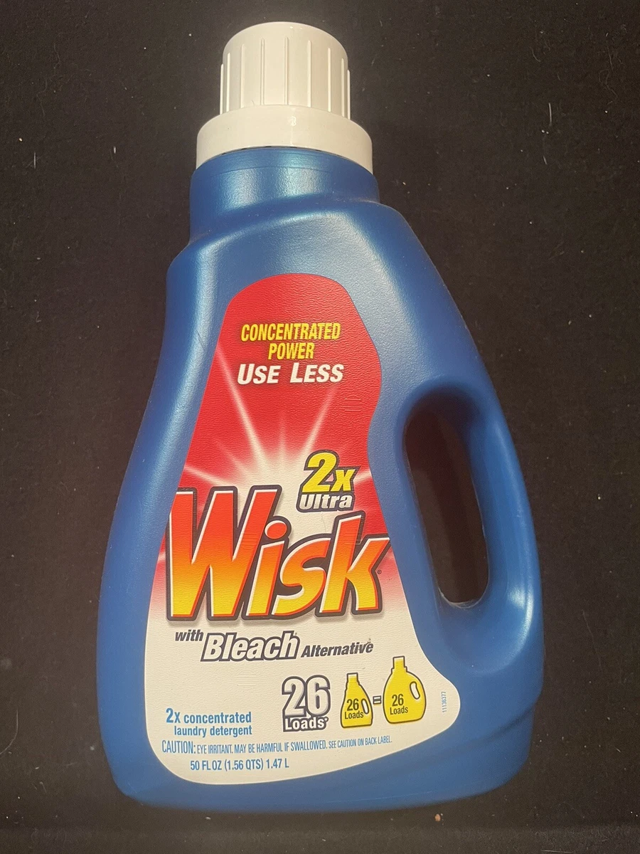 Laundry detergent with online bleach