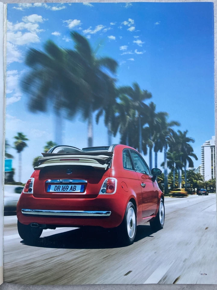 Fist 500 & 500C UK Market Car Sales Brochure - March 2010 - Image 4 of 4