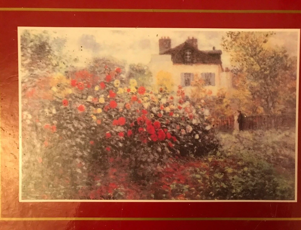  6 x Reader's Digest Claude Monet's Garden Table Mats - Image 2 of 4