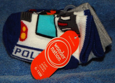 Wonder Nation Boys 6pair Ankle Socks 6-18 Months NWT