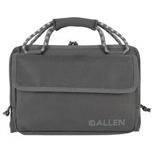 Allen Company Rollins Double Pistol Case Gray 14x95 Soft Foam Interior Zippered