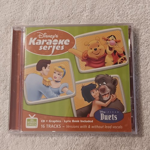Disney Karaoke Series Pixar Duets CD 2004 Toy Story Lion King Jungle