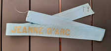 Marine JEANNE D'ARC Croiseur Ecole Ruban légendé Fantaisie bleu clair ORIGINAL