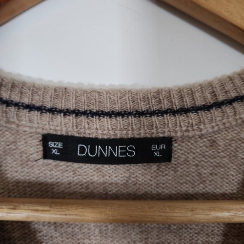 St Bernard Dunnes Wollpullover Weste V-Ausschnitt XL Stein Strick - Bild 6 von 10