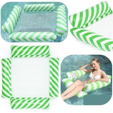Aufblasbare Wasser-H&auml;ngematte mit Netz f&uuml;r Pool &ndash; Nobo Kids