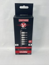 Craftsman V-series 38 Hex Bit 6 Piece Socket Set Cmmt17700v Sae New Craftsman V-series 38 Hex Bit 6 Piece Socket Set Cmmt17700v Sae New