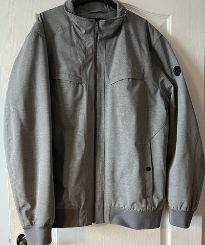 Michael Kors Men's Medium Polyester/Cotton Full Zip Bomber Jacket - Picture 3 of 5