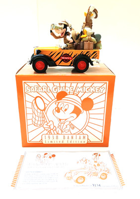 1999 Ertl Disney Mickey Safari Guide 1938 Bantam Limited Edition 1 in 3500 - NIB