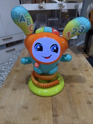 Fisher-Price DJ Bouncin Beats Interactive Musical Learning Toy Lights Bouncing *