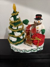 Avon AWonderful Countdown To XMAS Talking Light Snowman Advent Tree PARTS ONLY