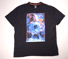 Universal Studios Men's XXL Jurassic Park E.T. Jaws Back to the Future T-Shirt